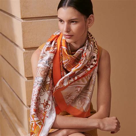 hermes scarf yellow|hermes silk scarf price guide.